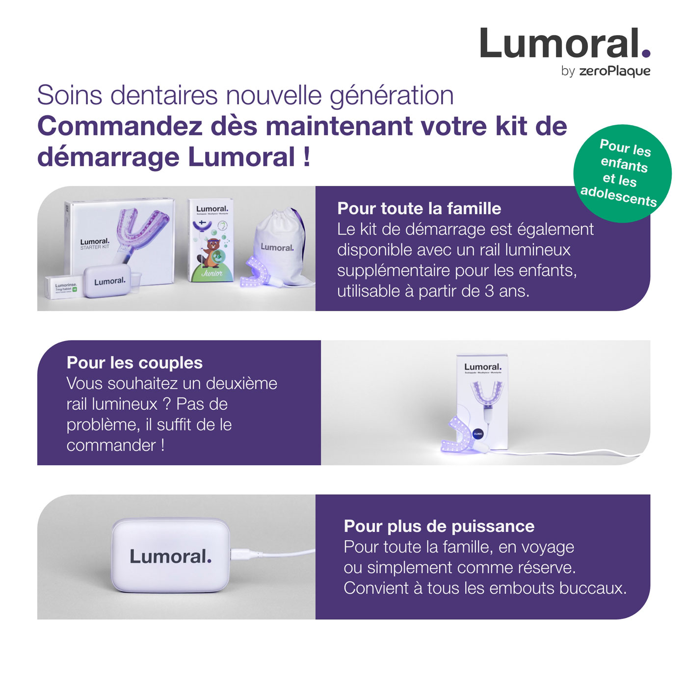 Kit de démarrage Lumoral Kids